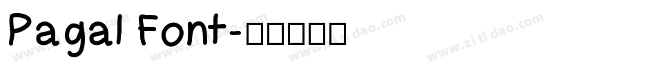 Pagal Font字体转换